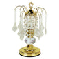 15" Gold Ceramic Bedside Table Lamp