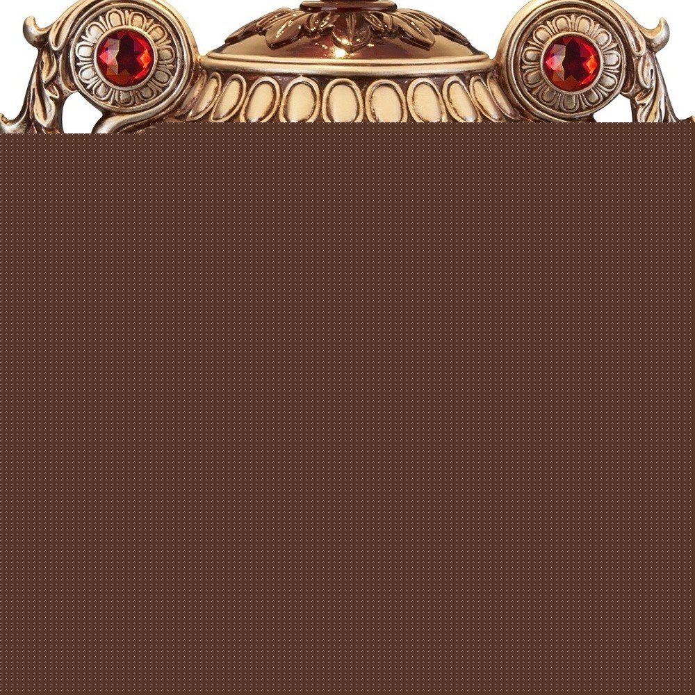Tall Bronze Urn Shaped Table Lamp