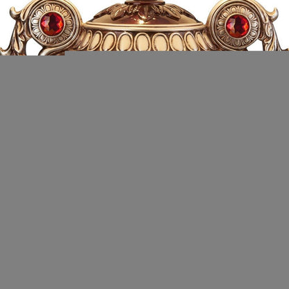 Tall Bronze Urn Shaped Table Lamp