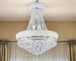 Lantern Empire Transparent Glass Led Ceiling Light With Clear Shades