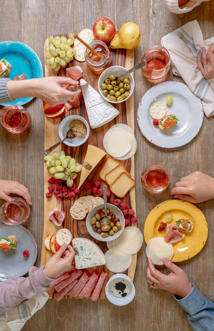 35" Artisan Organic Natural Wood Anti Bacterial Cutting Board