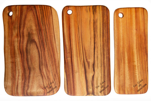 Natural Rounded Rectangle Anti-Bacterial Cutting Board