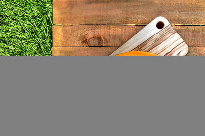 Natural Rounded Rectangle Anti-Bacterial Cutting Board