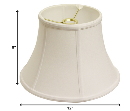 12" Snow Drum No Slub Lampshade