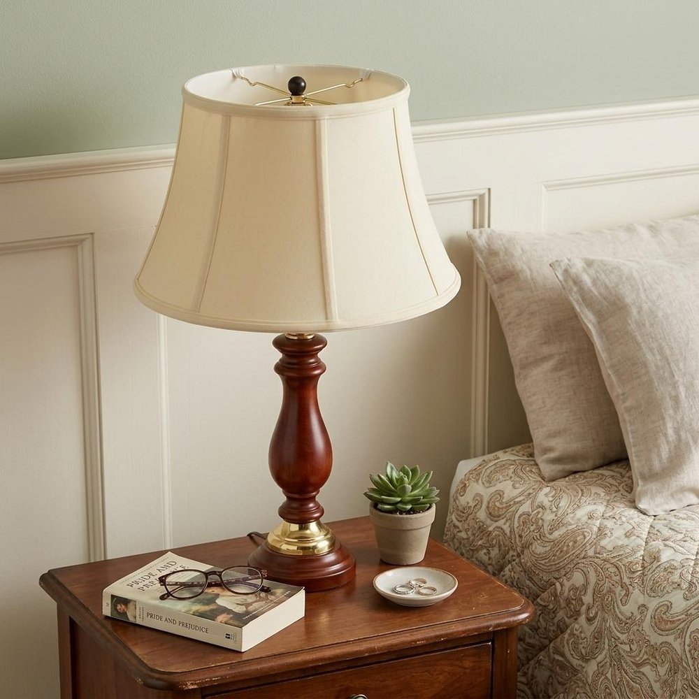Ivory No Slub Innsbruck Drum Lamp Shade