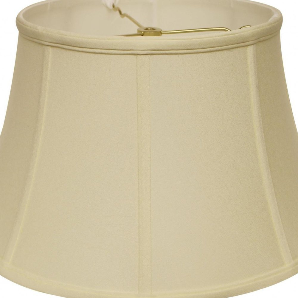 Ivory No Slub Innsbruck Drum Lamp Shade