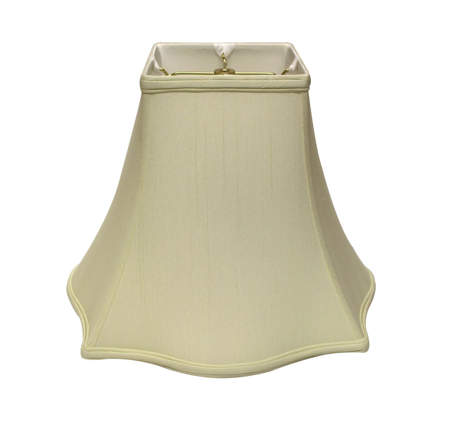 16" Ivory Premium Square Monay Shantung Lampshade