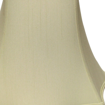 16" Ivory Premium Square Monay Shantung Lampshade