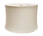Snow Linen Drum Lamp Shade