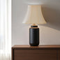 White Monay Shantung Silk Bell Lamp Shade