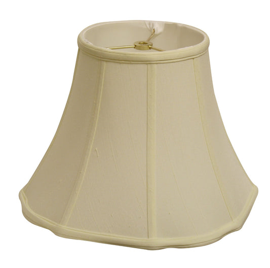 14" Ivory Octagon Monay Shantung Lampshade