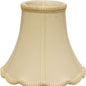 Ivory Monay Shantung Silk Bell Lamp Shade