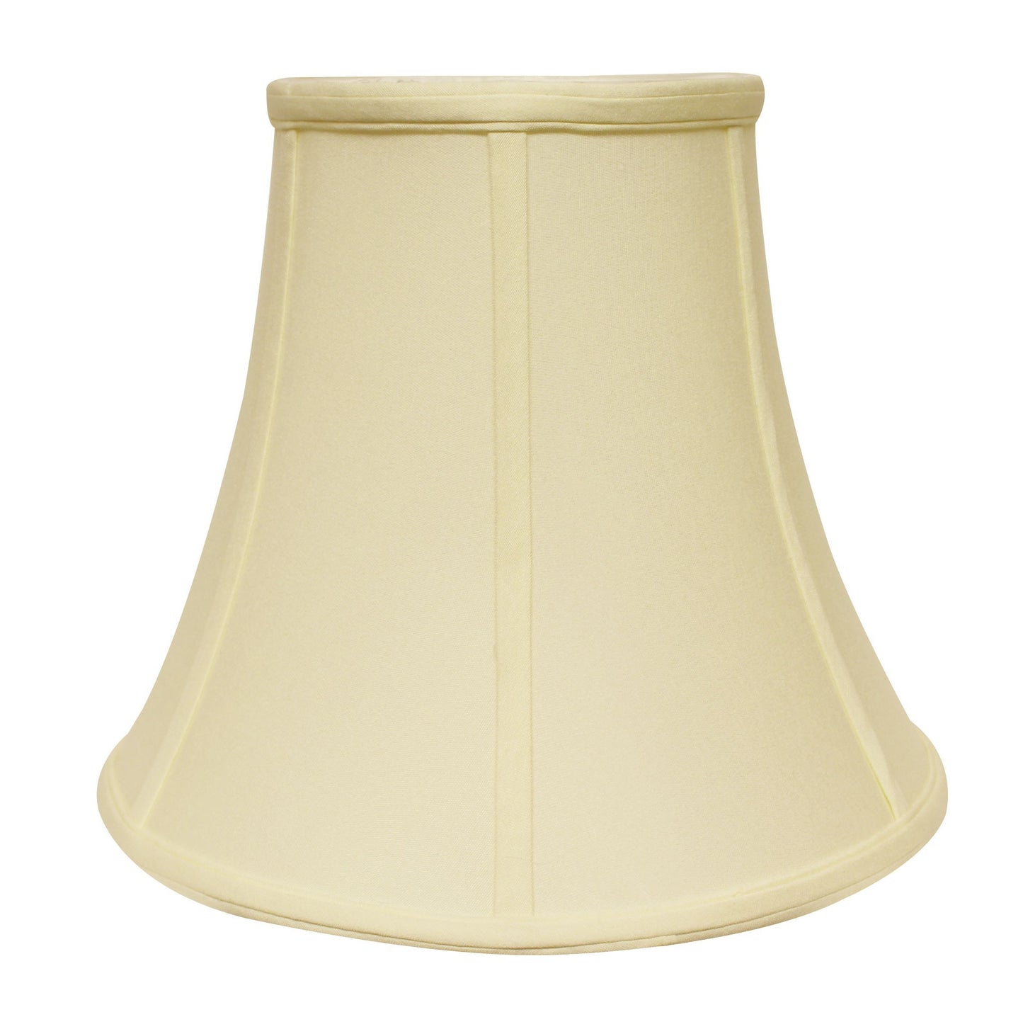 8" Ivory Premium Bell No Slub Lampshade