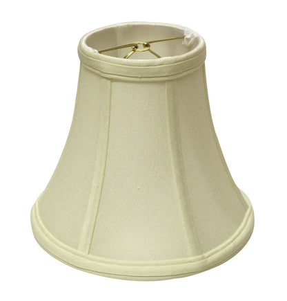 Ivory Monay Shantung Silk Bell Lamp Shade