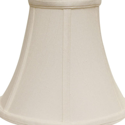 Off White Monay Shantung Silk Bell Lamp Shade