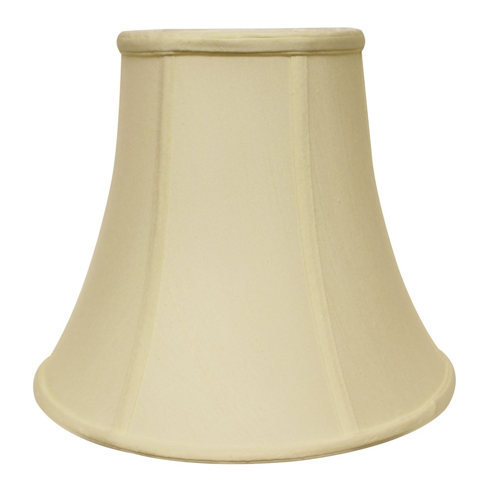 Ivory Monay Shantung Silk Bell Lamp Shade