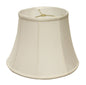 Off White Monay Shantung Silk Bell Lamp Shade
