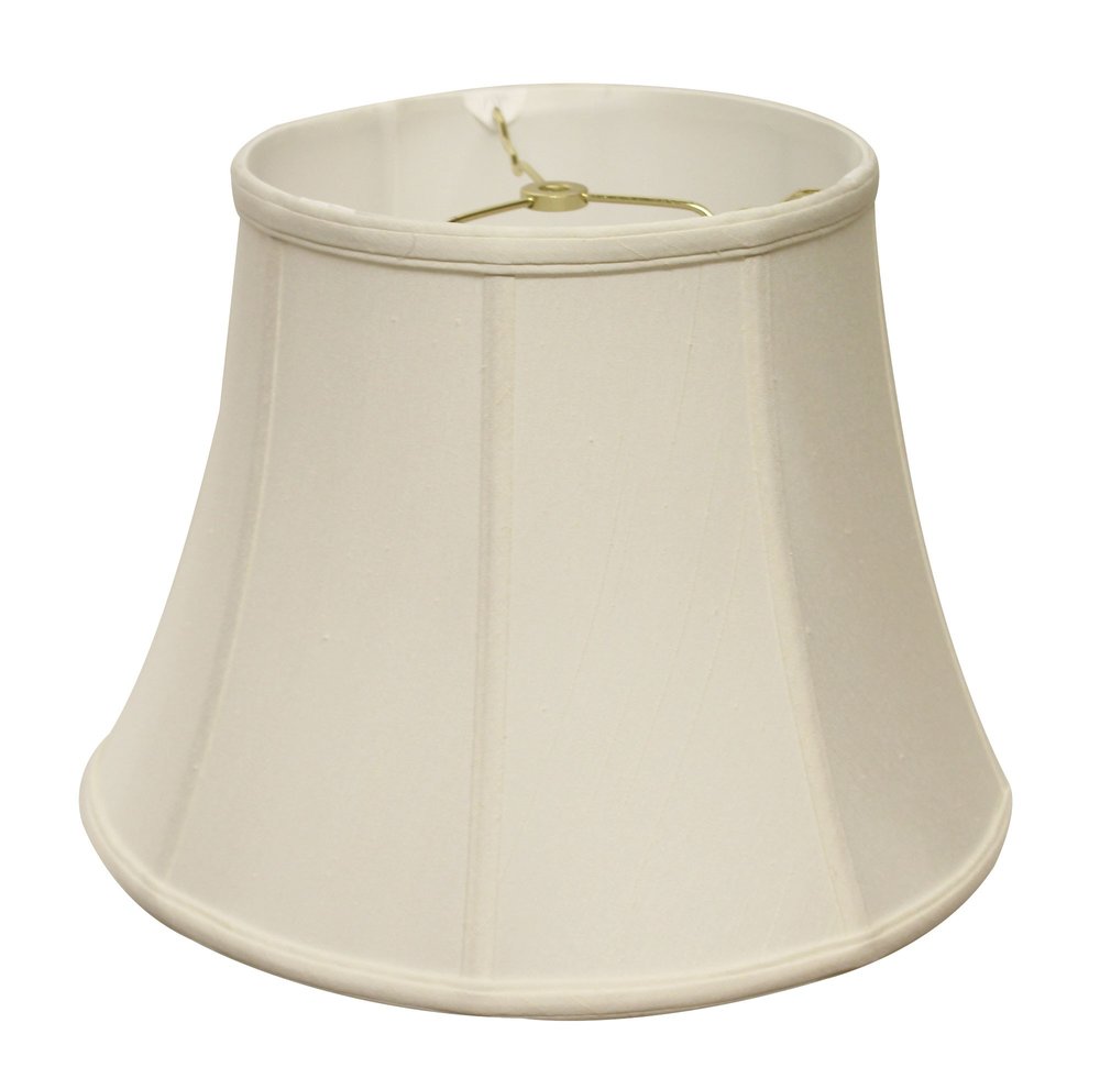 Off White Monay Shantung Silk Bell Lamp Shade