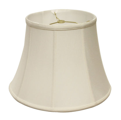 Off White Monay Shantung Silk Bell Lamp Shade