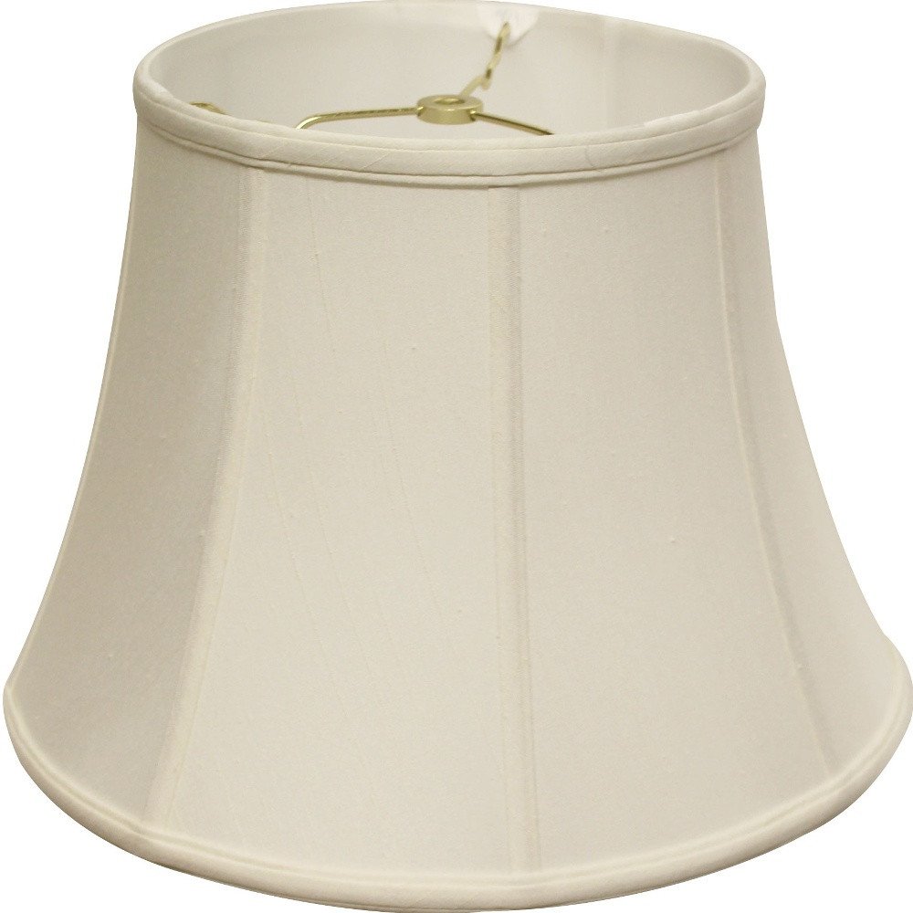 Off White Monay Shantung Silk Bell Lamp Shade