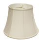 White Monay Shantung Silk Bell Lamp Shade