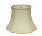 Ivory Monay Shantung Silk Oval Lamp Shade