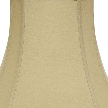 Tan Linen Square Lamp Shade