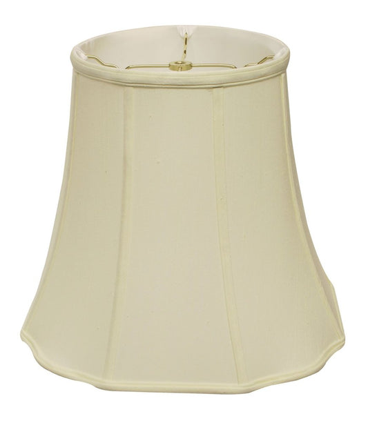Ivory Monay Shantung Silk Bell Lamp Shade