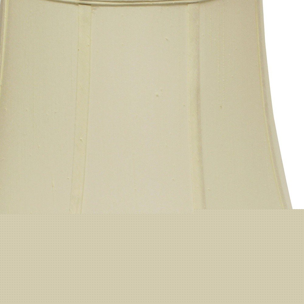 Ivory Monay Shantung Silk Bell Lamp Shade