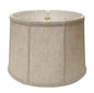Cream Linen Drum Lamp Shade
