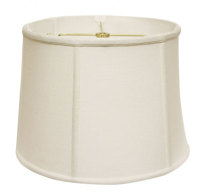 White Linen Drum Lamp Shade