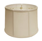 Vanilla Linen Drum Lamp Shade