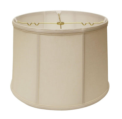 Vanilla Linen Drum Lamp Shade
