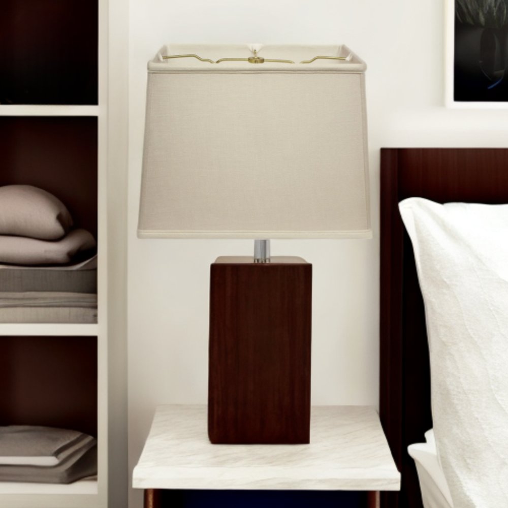 Vanilla Linen Lamp Shade