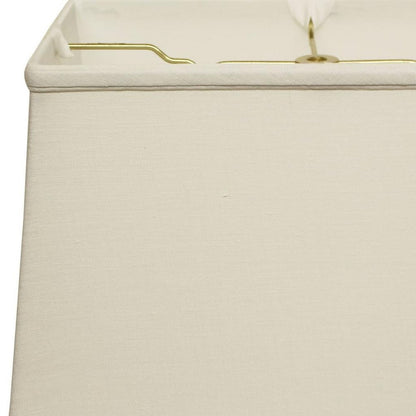 White Linen Lamp Shade