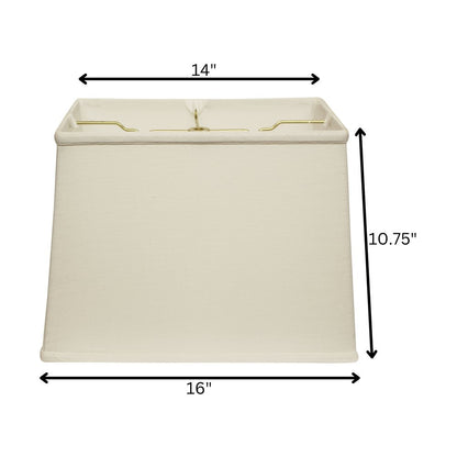 White Linen Lamp Shade