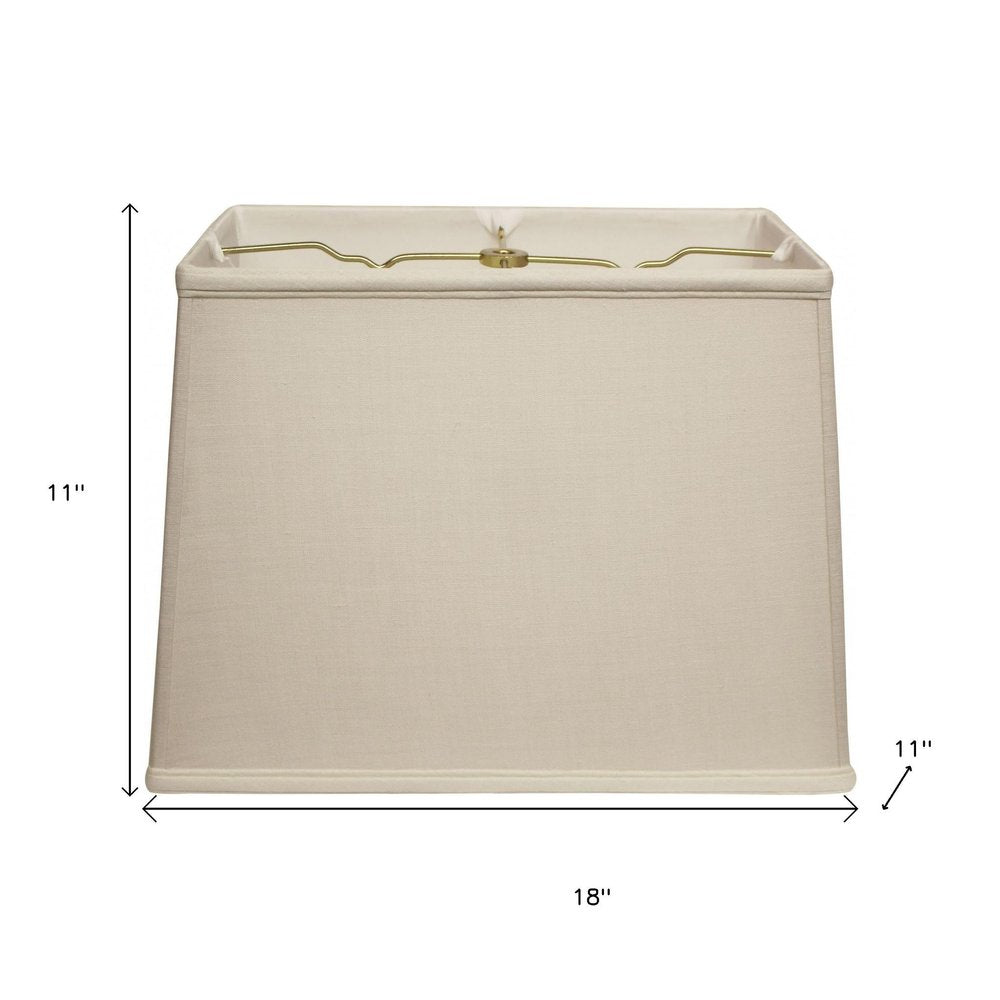 Vanilla Linen Lamp Shade