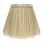 Taupe Shantung Silk Square Lamp Shade