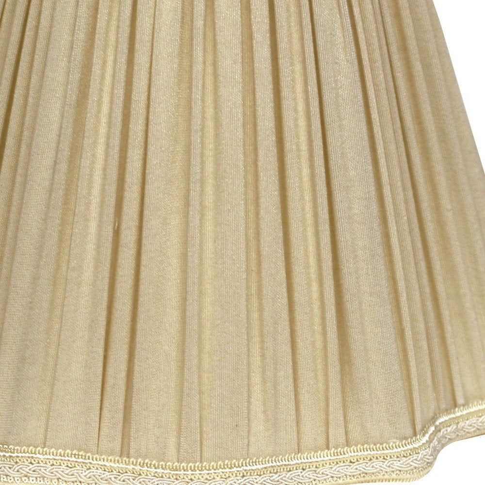 Taupe Shantung Silk Square Lamp Shade