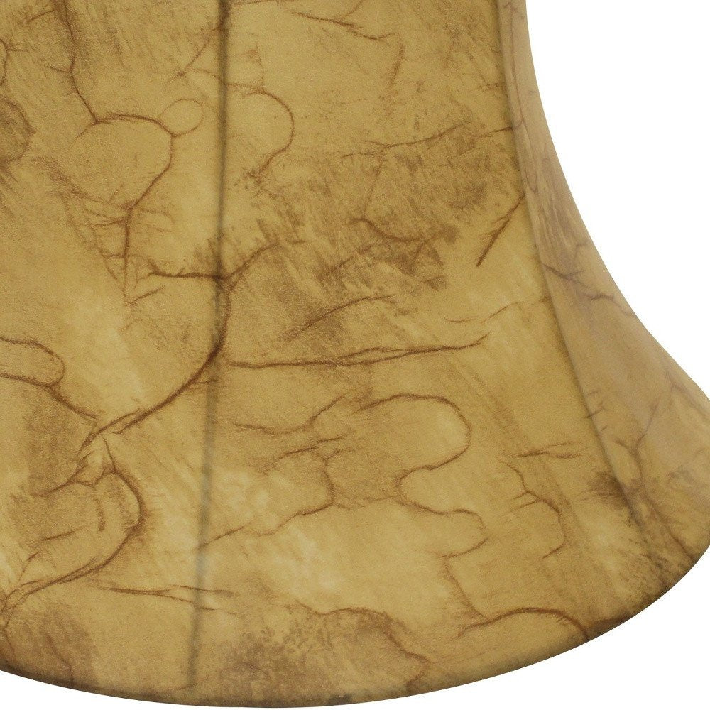 Light Yellow Parchment Bell Lamp Shade