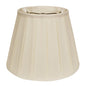 Ivory Shantung Silk Empire Lamp Shade