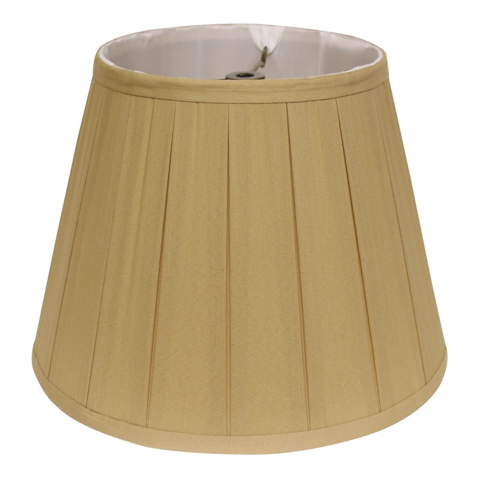 Camel Shantung Silk Empire Lamp Shade
