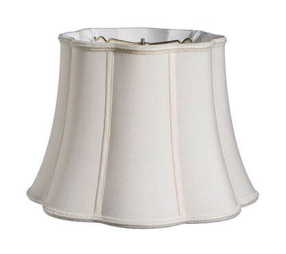 Cream Shantung Silk Novelty Lamp Shade