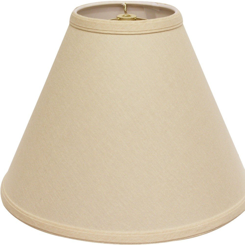 Beige Linen Cone Lamp Shade