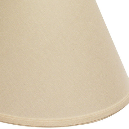 Beige Linen Cone Lamp Shade