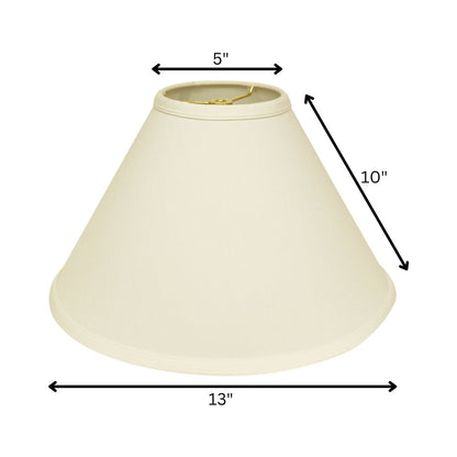 Ivory No Slub Innsbruck Print Cone Lamp Shade
