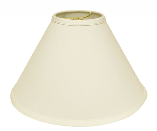 Ivory No Slub Innsbruck Print Cone Lamp Shade