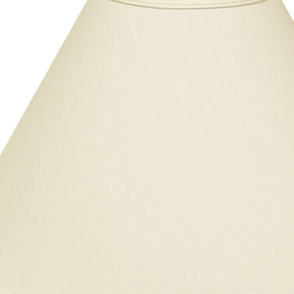 Ivory No Slub Innsbruck Print Cone Lamp Shade