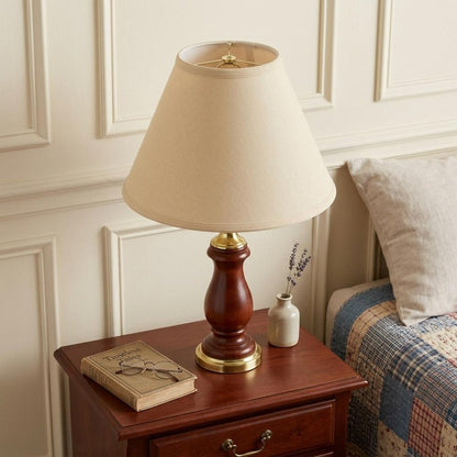 Beige Linen Cone Lamp Shade