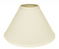 Ivory No Slub Innsbruck Cone Lamp Shade